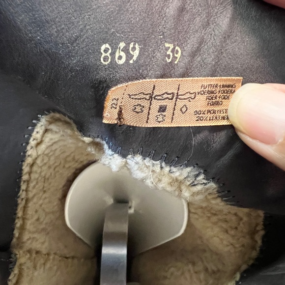 VGUC El Naturalista lined leather boots size 39 - Picture 2 of 7